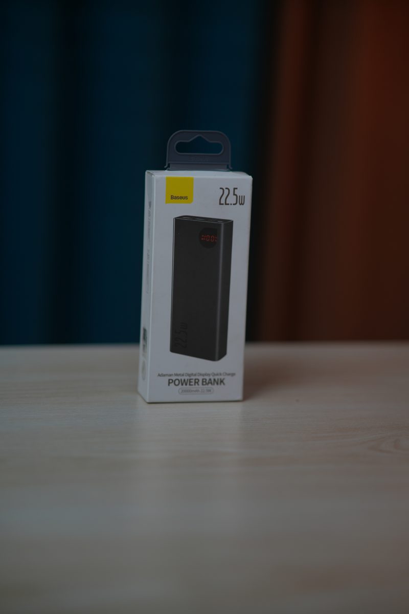 Baseus PPADM20S 20000mAh Adaman Metal Fast Charging Power Bank (100% Original)
