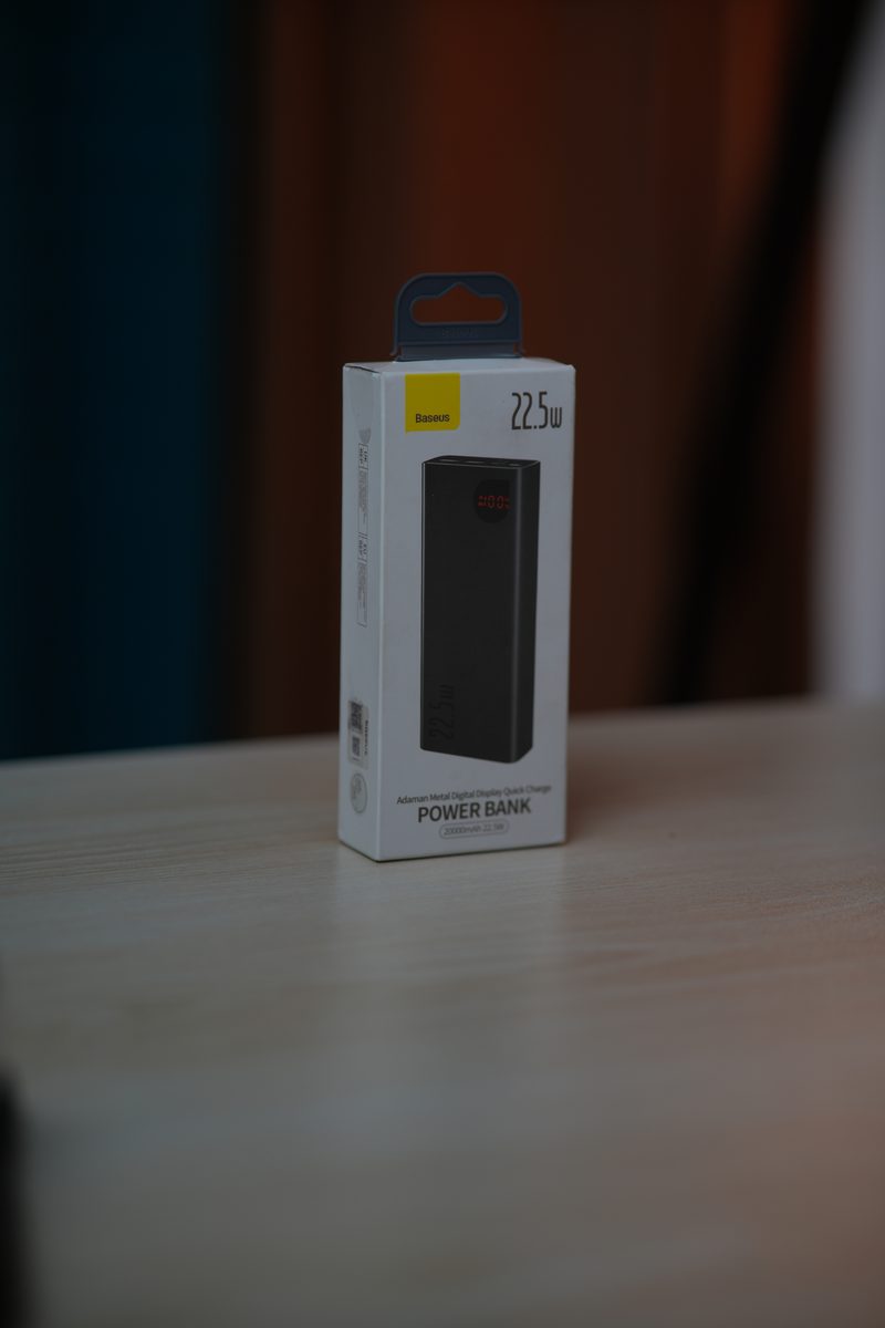 Baseus PPADM20S 20000mAh Adaman Metal Fast Charging Power Bank (100% Original)