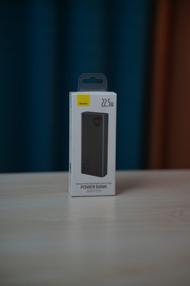 Baseus PPADM20S 20000mAh Adaman Metal Fast Charging Power Bank (100% Original)
