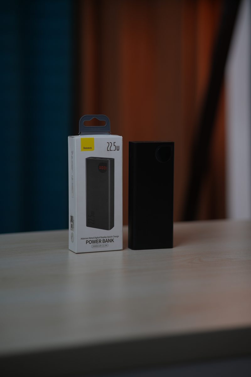 Baseus PPADM20S 20000mAh Adaman Metal Fast Charging Power Bank (100% Original)