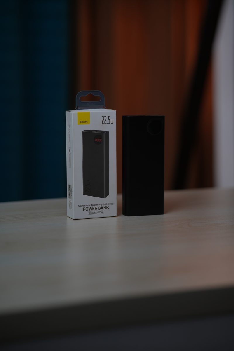 Baseus PPADM20S 20000mAh Adaman Metal Fast Charging Power Bank (100% Original)