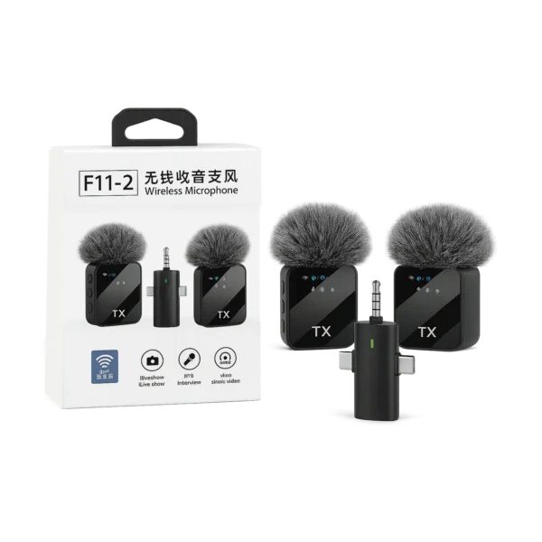 F11-2 Dual Wireless Microphone Set