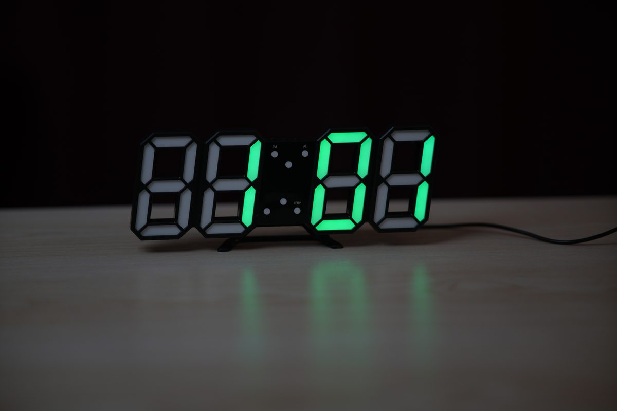 3D LED Digital Clock