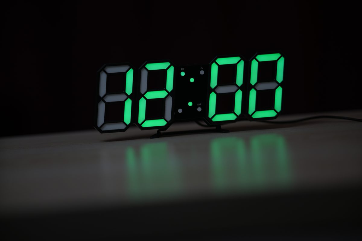 3D LED Digital Clock