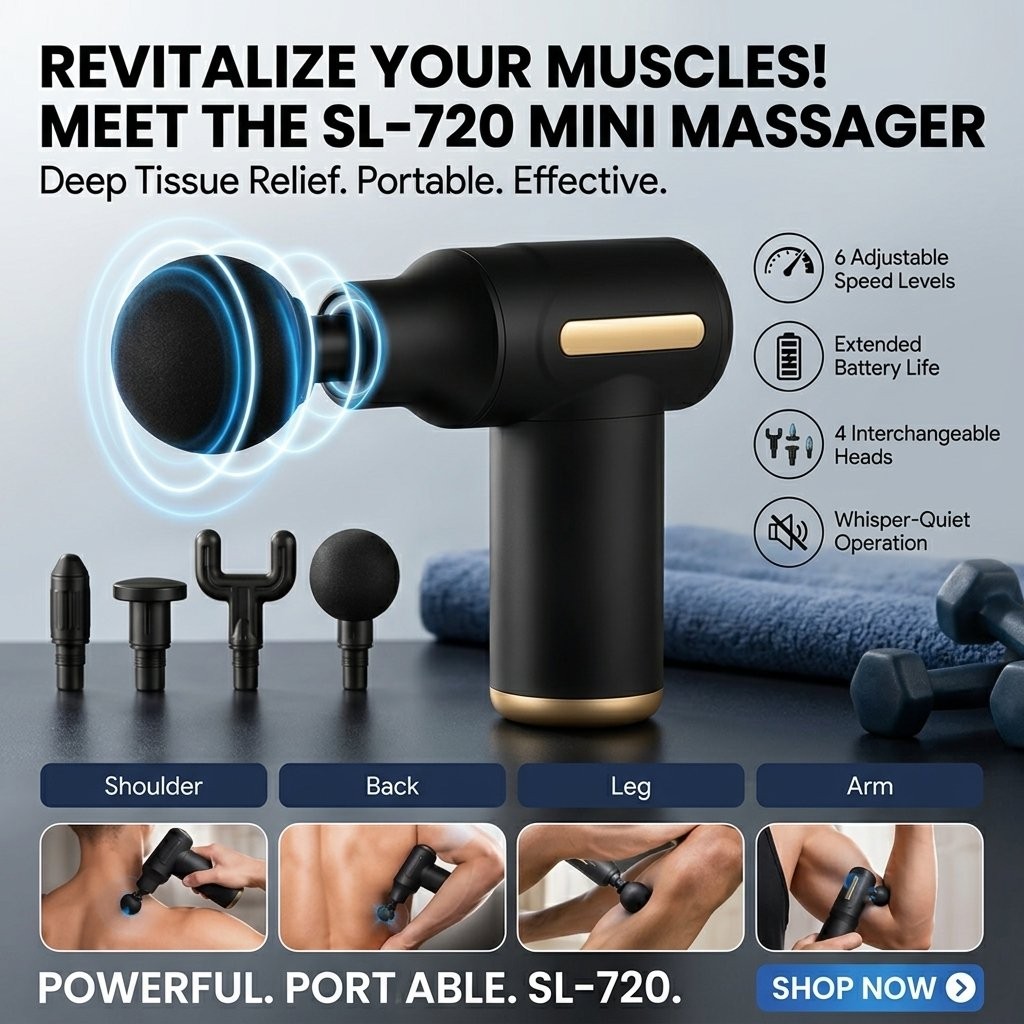 Mini Body Massage Gun SL-720 (Original Version)