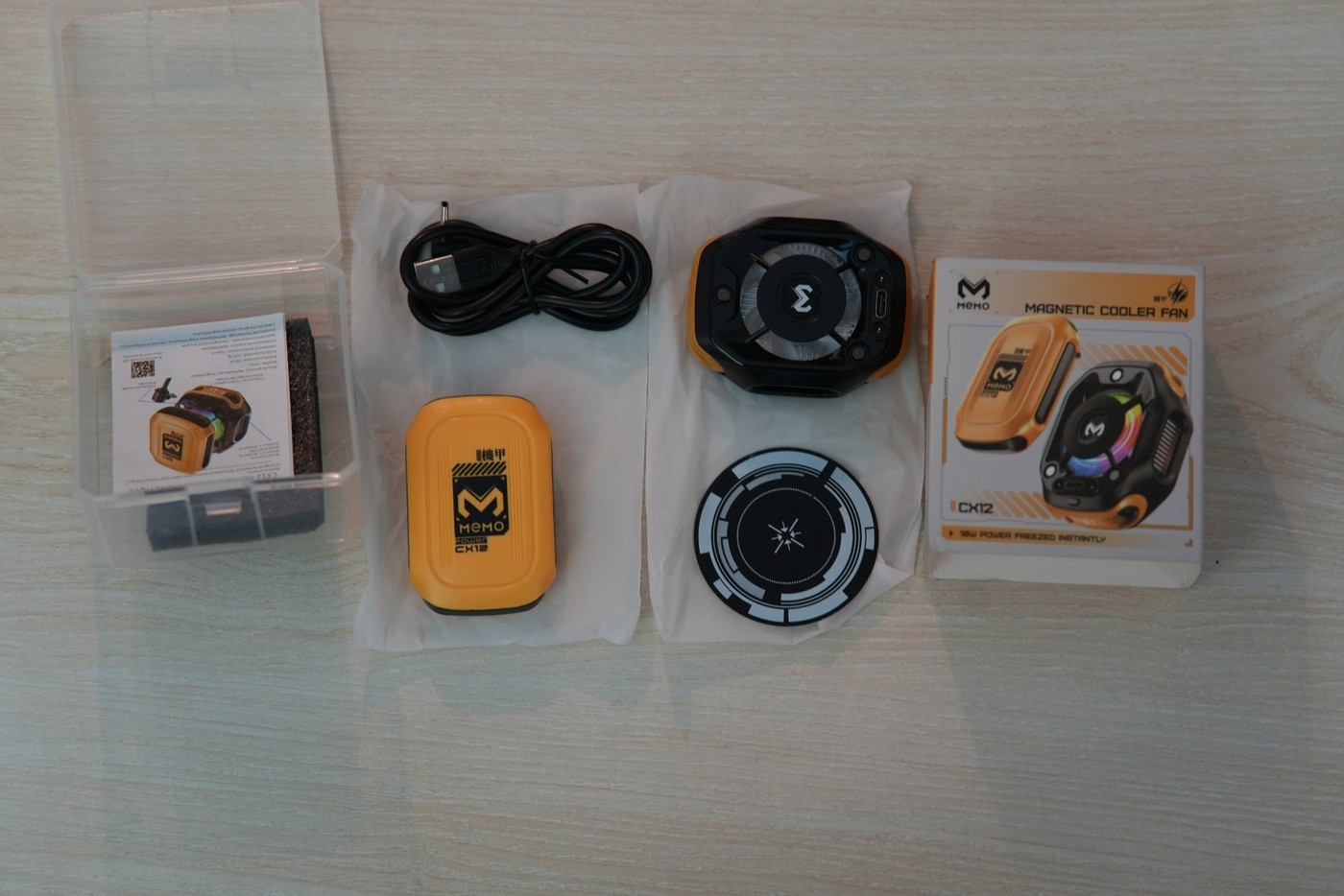 MEMO CX12 Magnetic Phone Cooler Fan