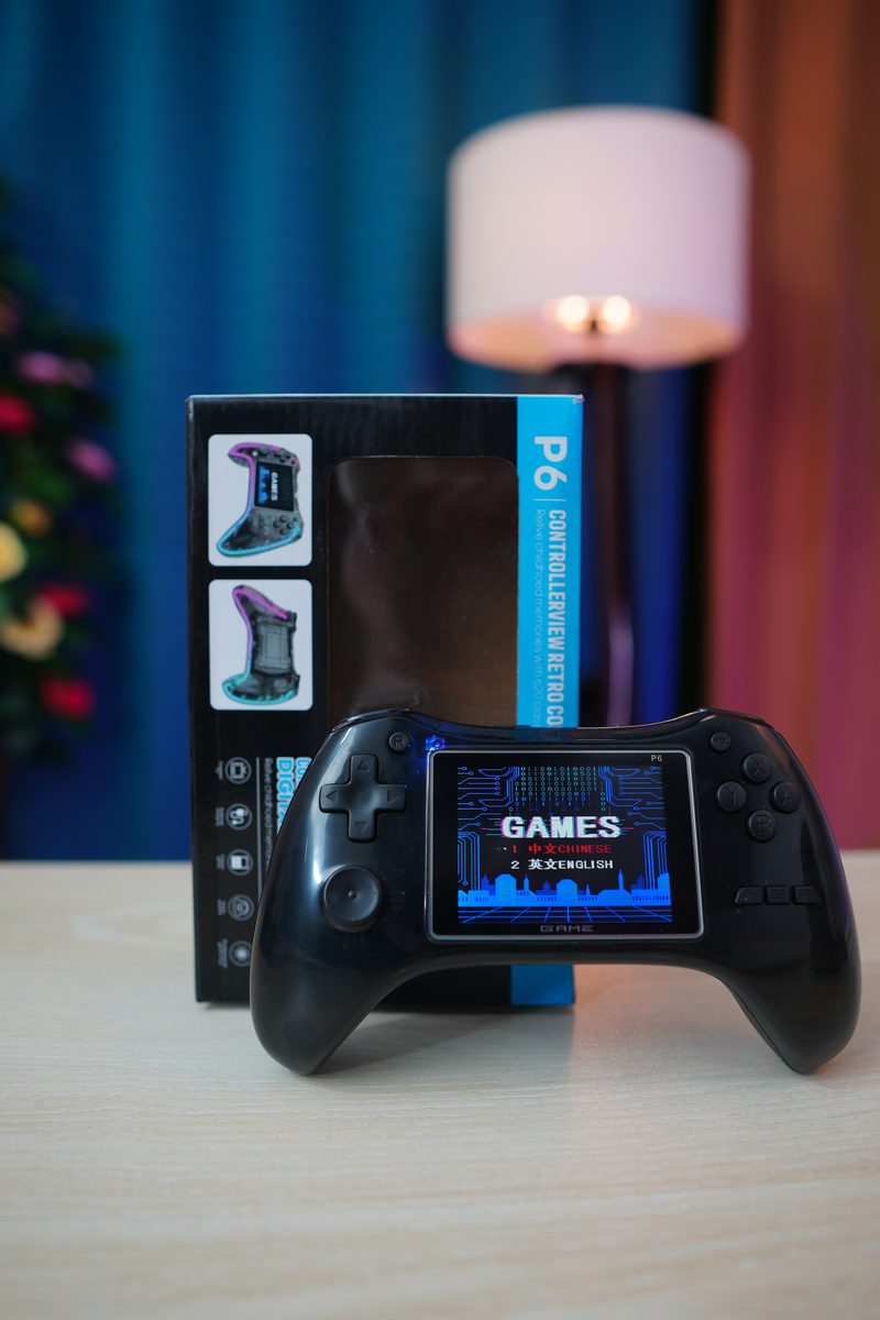 P6 Retro Game Console with 620 Classic Games & TV Support