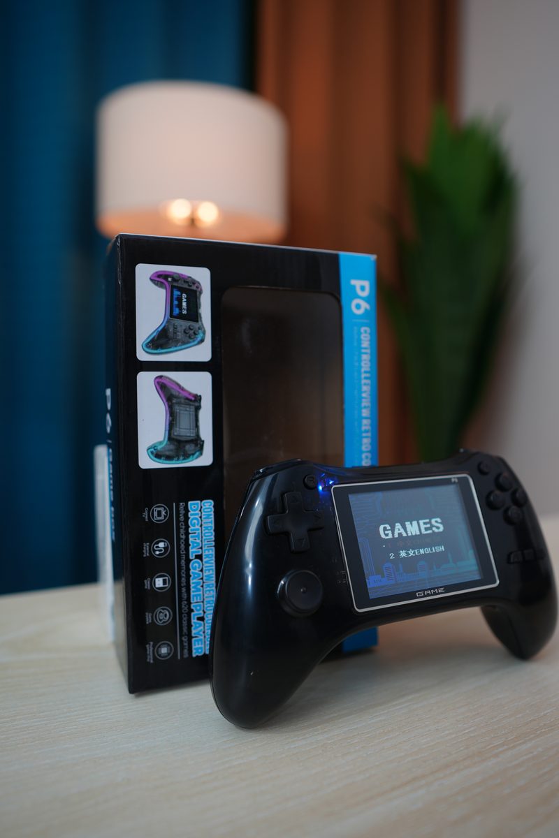 P6 Retro Game Console with 620 Classic Games & TV Support