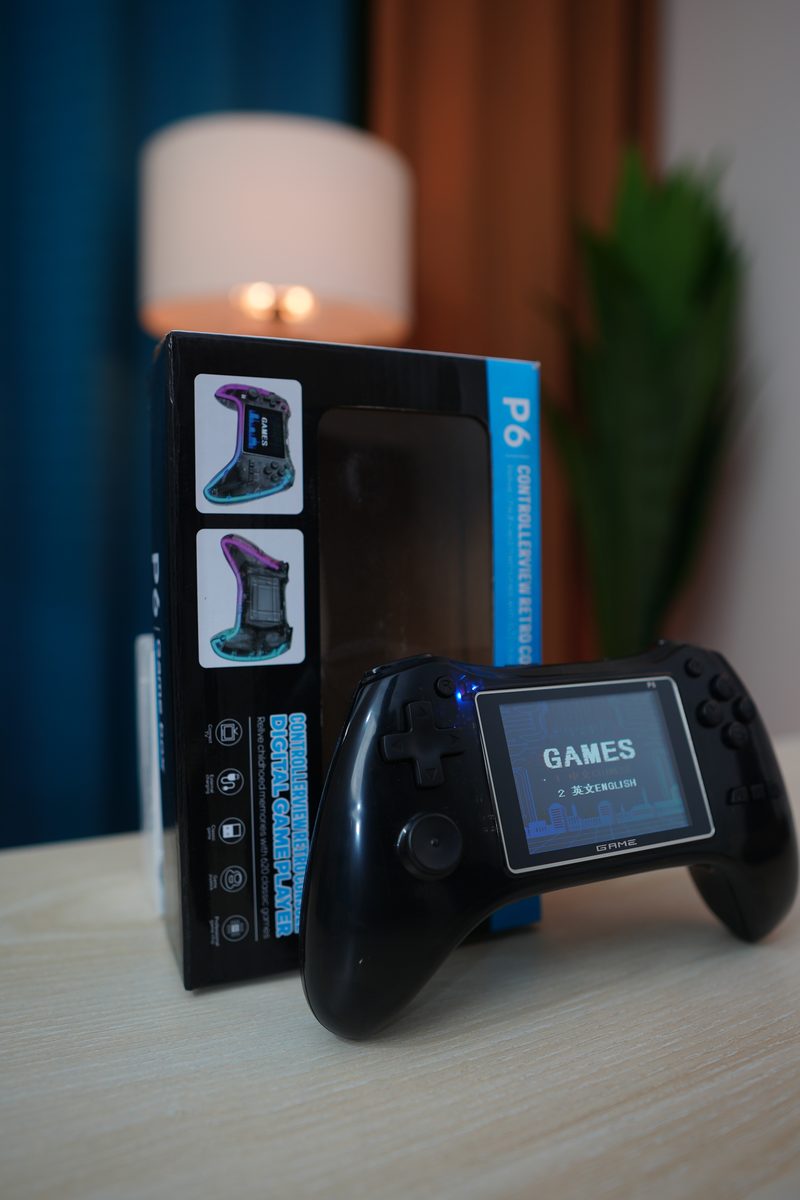 P6 Retro Game Console with 620 Classic Games & TV Support
