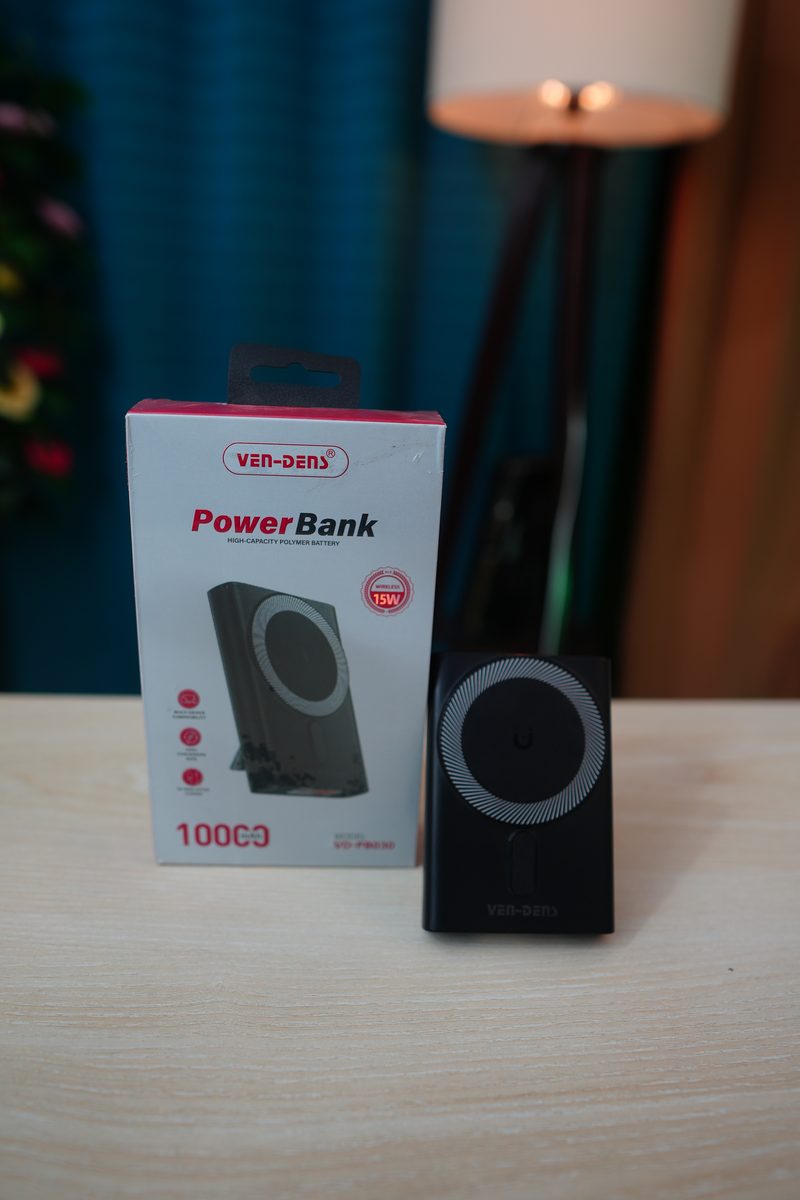 VEN-DENS VD-PB030 10000mAh Wireless Power Bank with Magsafe