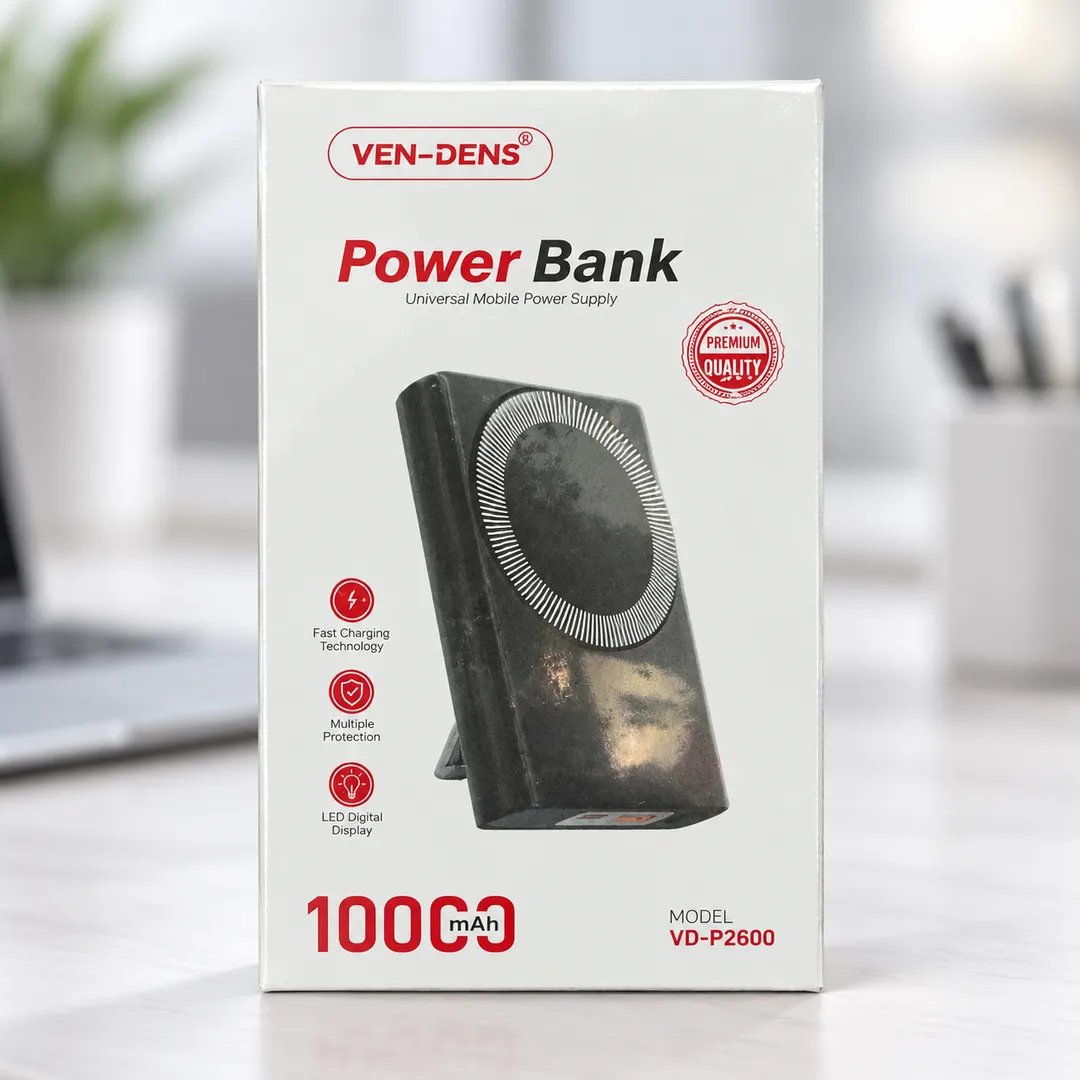 VEN-DENS VD-PB030 10000mAh Wireless Power Bank with Magsafe