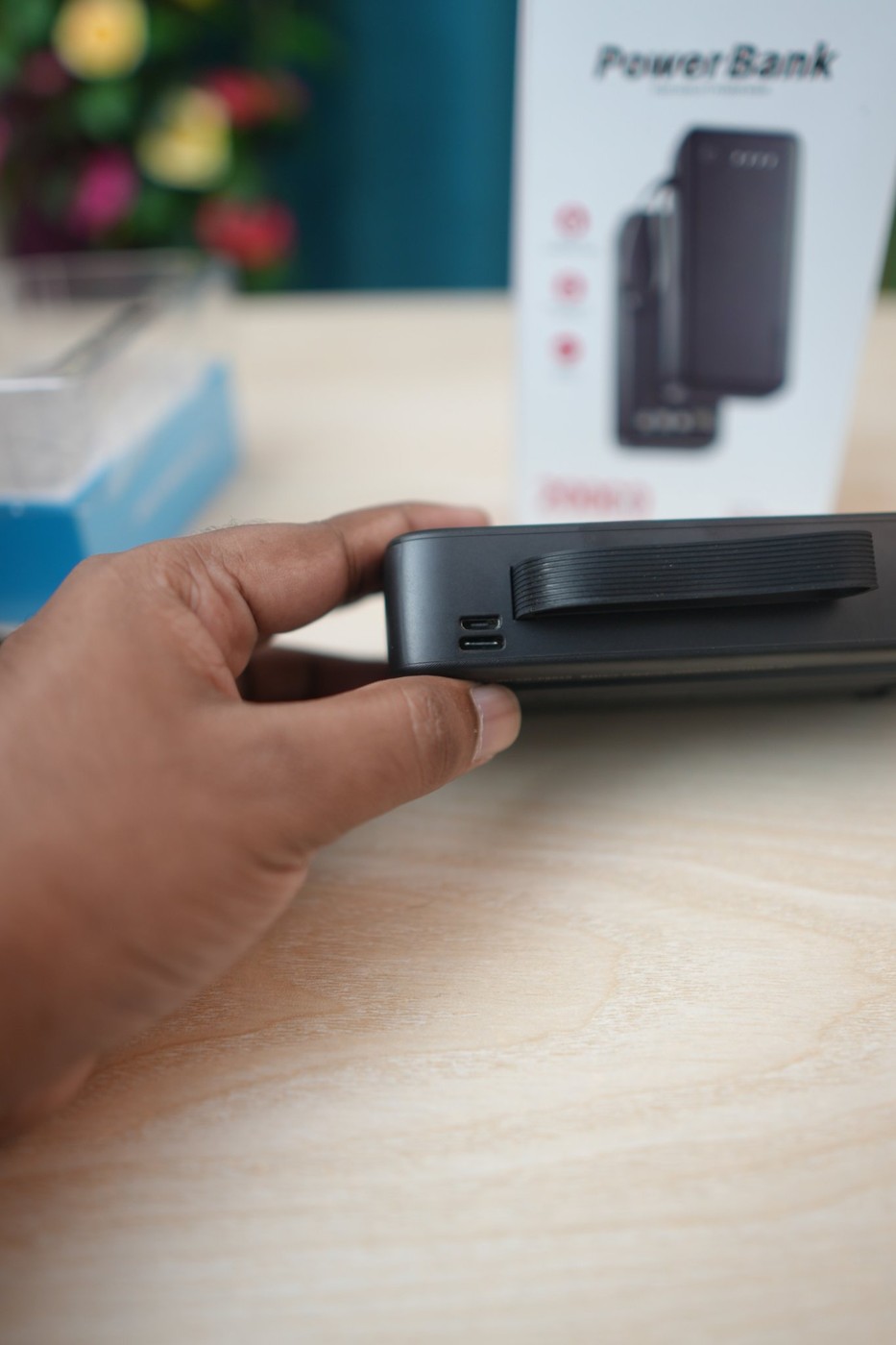 VEN-DENS Power Bank 20000mAh VD-PB059 (Built-in Cables)