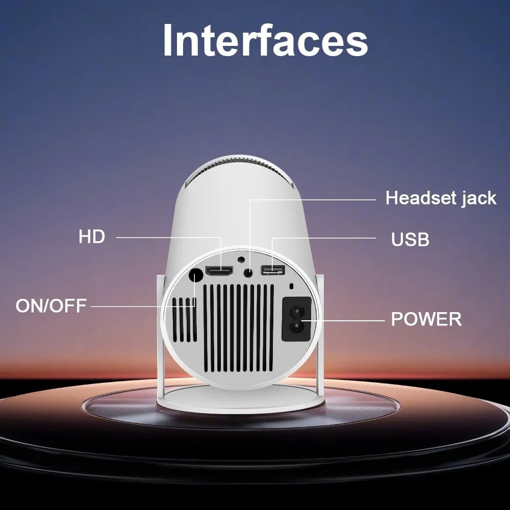 Android Smart Projector HY300 4K