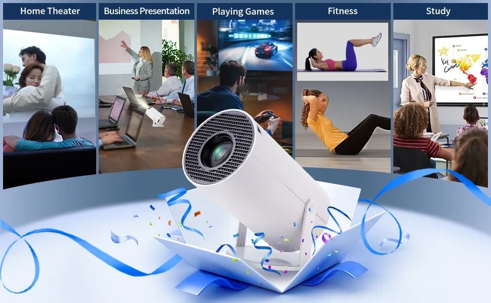 Android Smart Projector HY300 4K