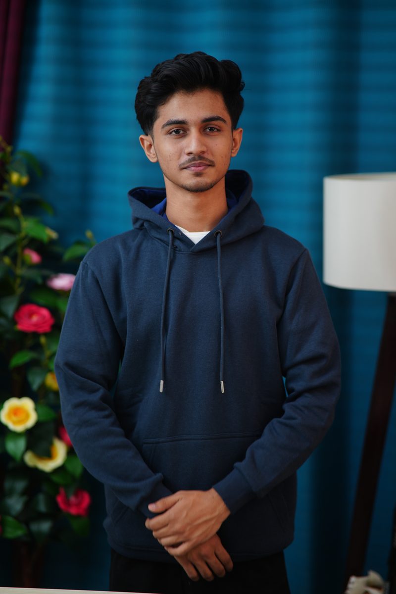 Premium Solid Color Pullover Hoodie for Men
