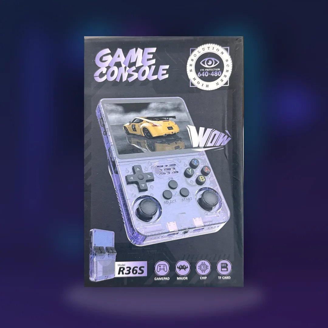 R36s All-in-One Handheld Gaming Console