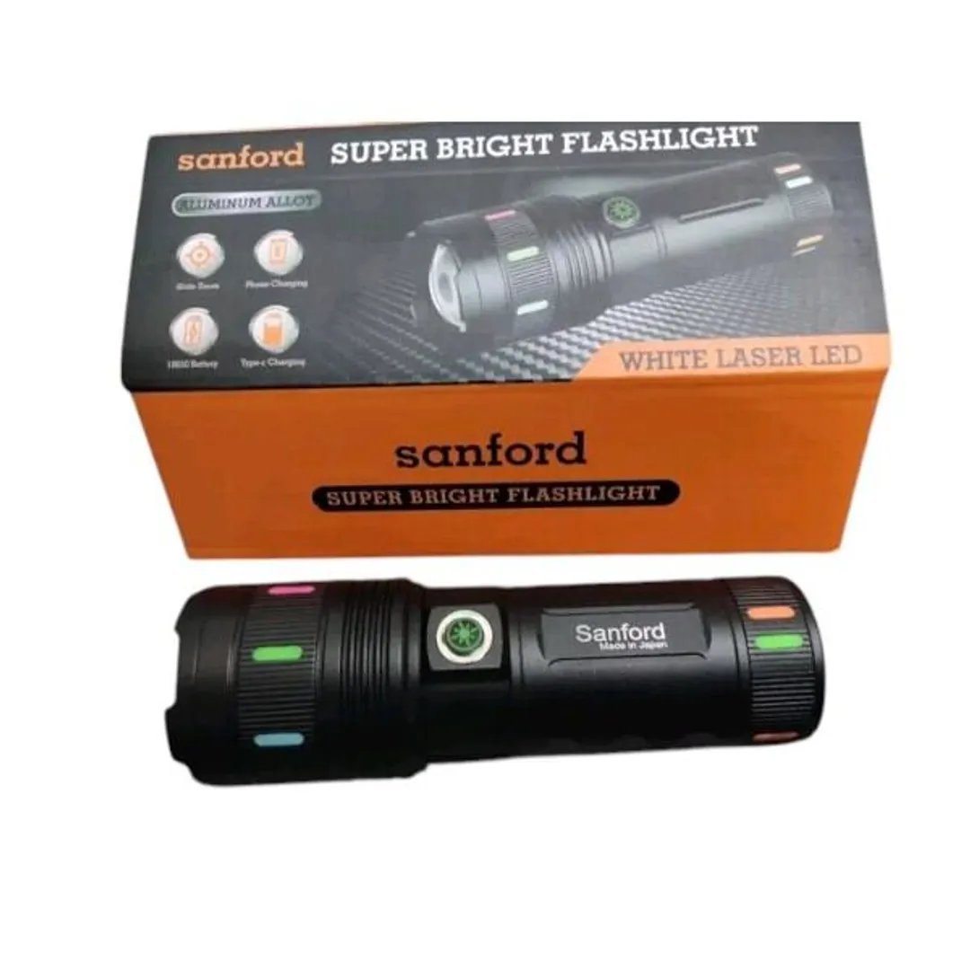 High Power Super Bright Flashlight Sanford 30000mAh