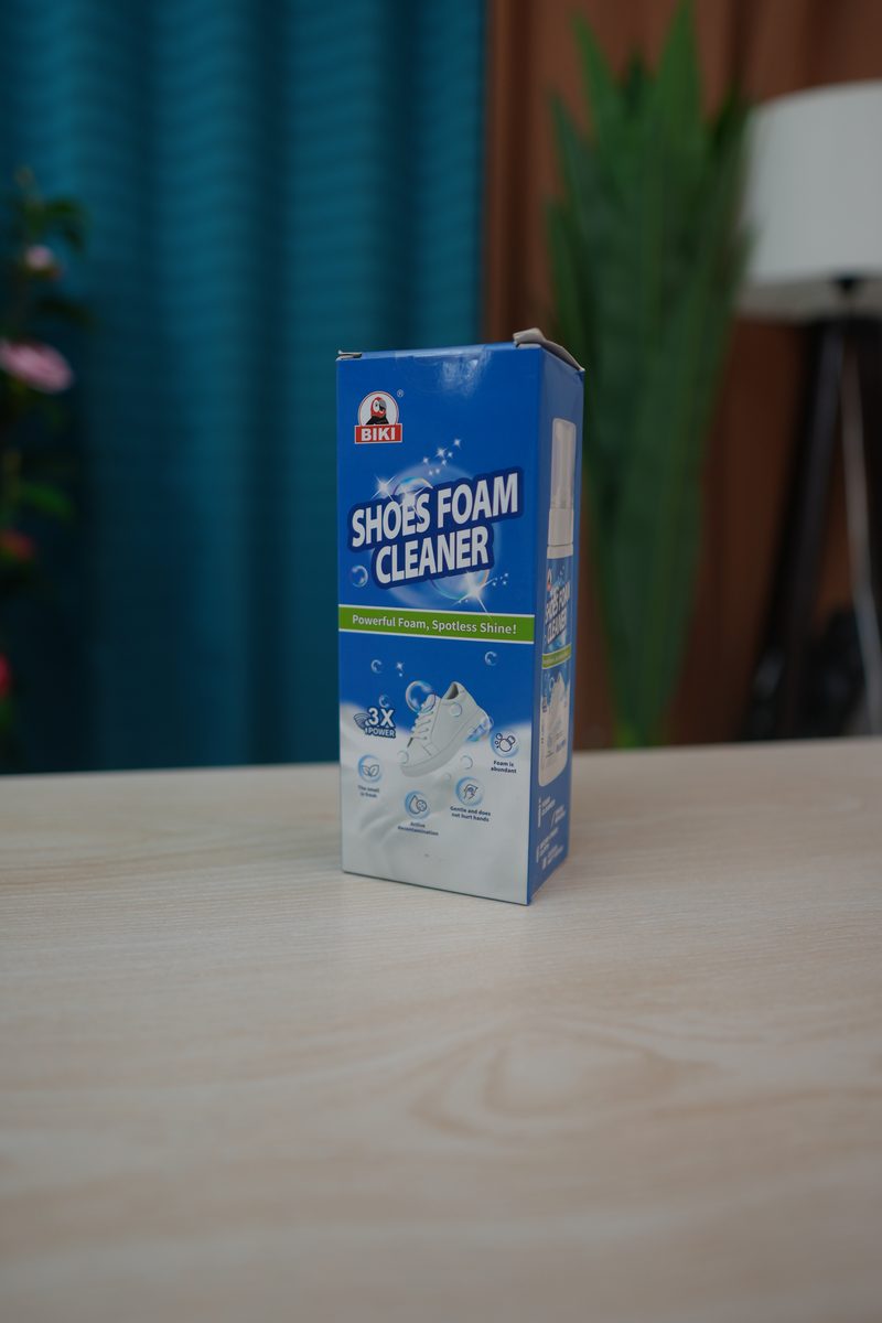 Shoe Cleaner Foam – White Shoe Cleaning Kit with Brush & Towel