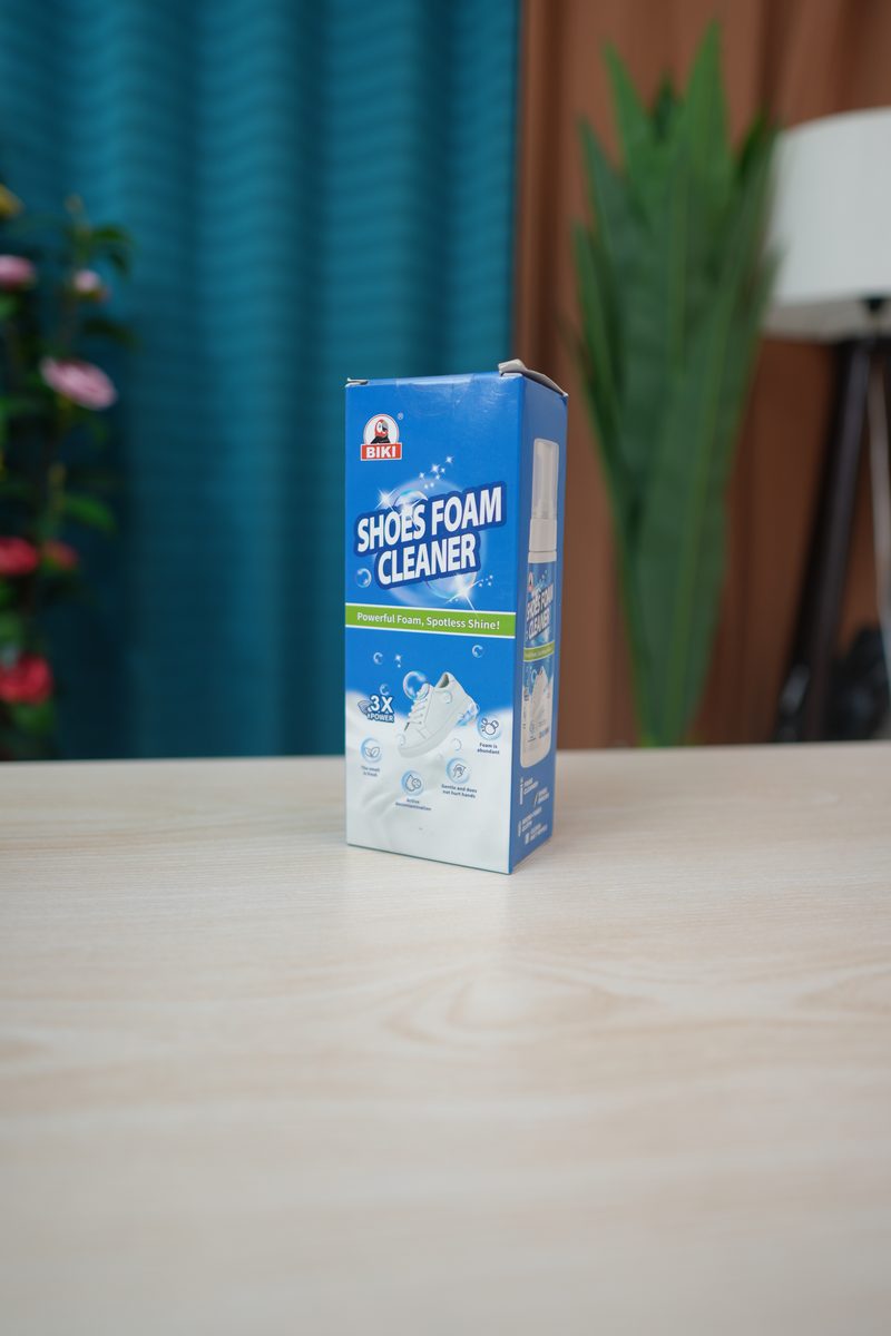 Shoe Cleaner Foam – White Shoe Cleaning Kit with Brush & Towel