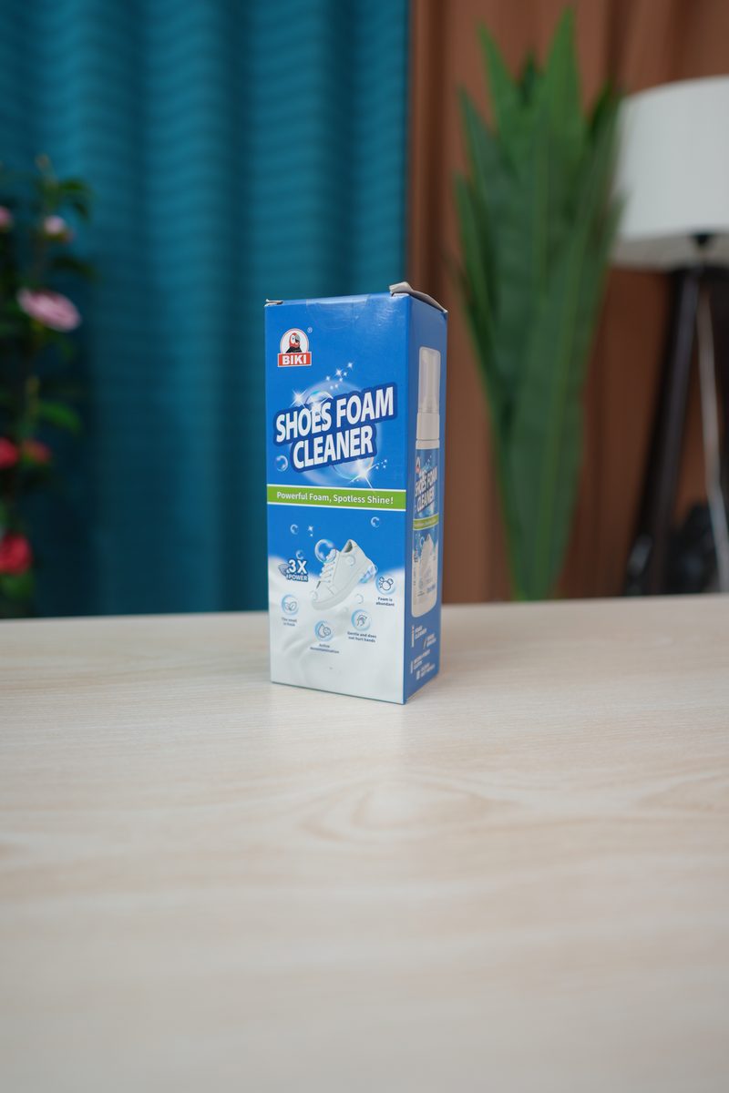 Shoe Cleaner Foam – White Shoe Cleaning Kit with Brush & Towel