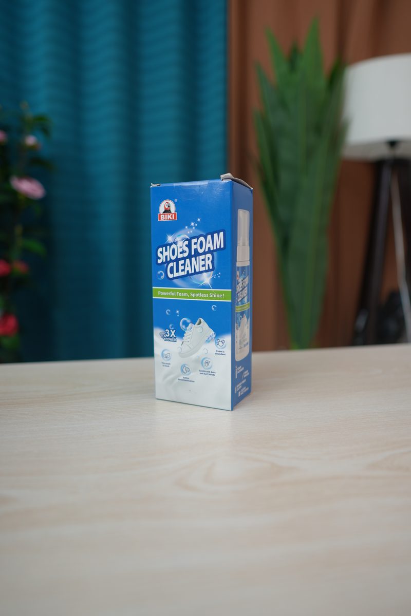 Shoe Cleaner Foam – White Shoe Cleaning Kit with Brush & Towel