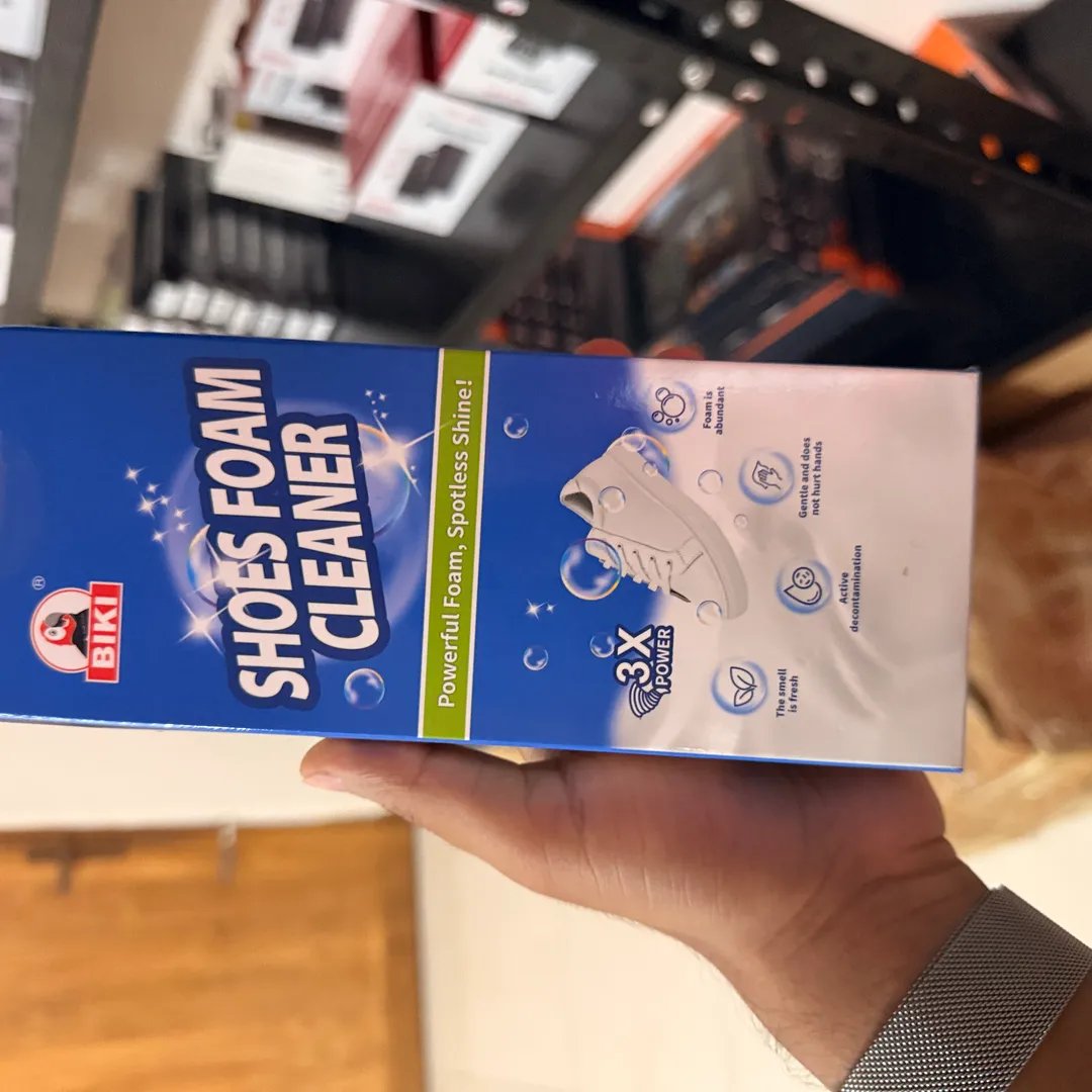 Shoe Cleaner Foam – White Shoe Cleaning Kit with Brush & Towel