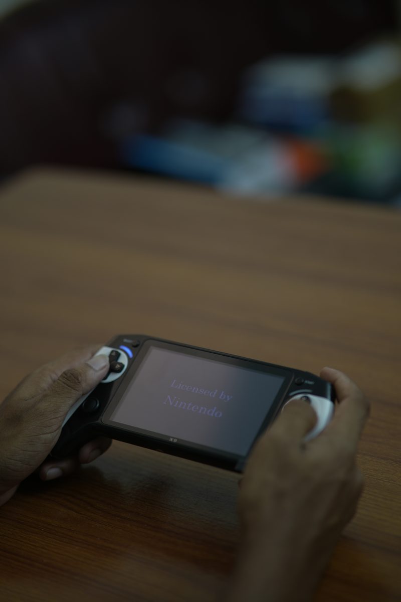 X9 Handheld Game Console Black Hawk