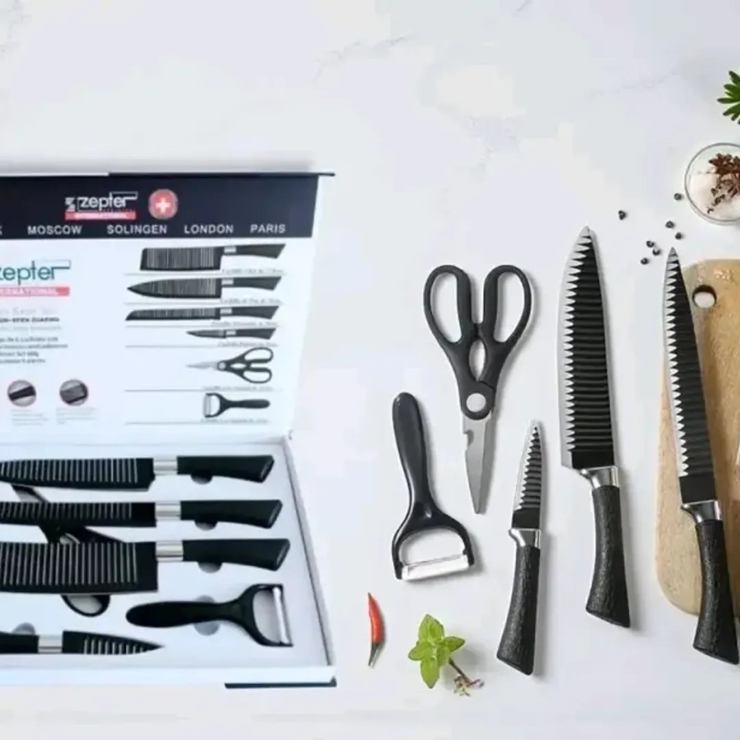 Zepter Kitchen Knife Set 6 Pcs (Original)